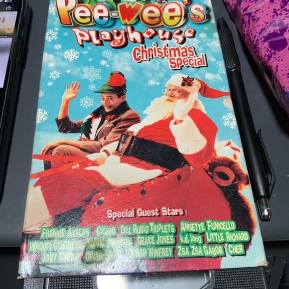 Peewee’s Playhouse Christmastmas Special. 
With special Guests. 1996 VHS NR 48M - Picture 1 of 10